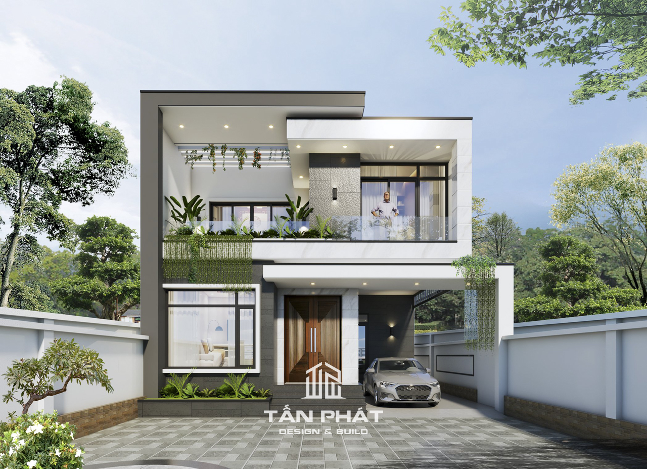 Nhà hiện đại 2 tầng - Anh Bằng - Bắc Giang